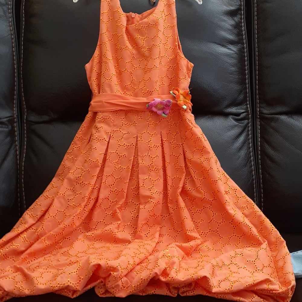 Orange Dress